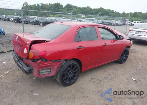 2010 Toyota Corolla Le z USA, uszkodzony, nr VIN 2T1BU4EE8AC522617